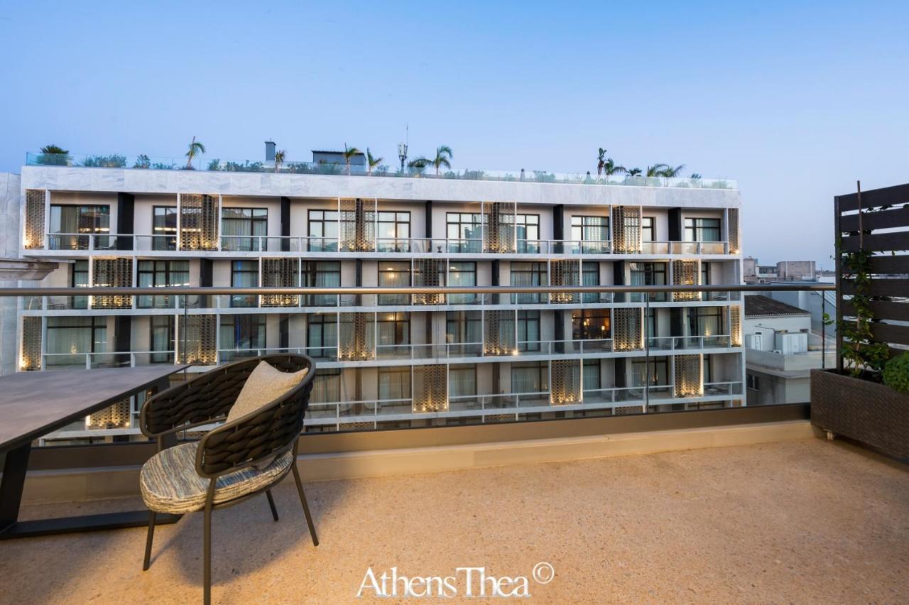Athensthea Alpha Luxury Penthouse Apt In Omonia Buitenkant foto