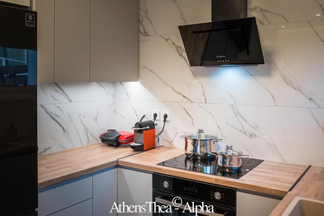 Athensthea Alpha Luxury Penthouse Apt In Omonia Buitenkant foto
