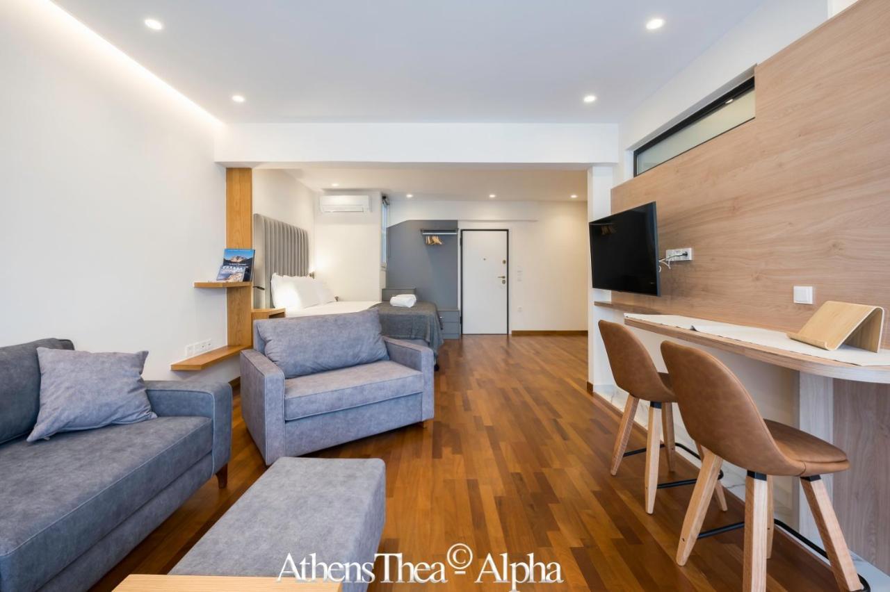 Athensthea Alpha Luxury Penthouse Apt In Omonia Buitenkant foto