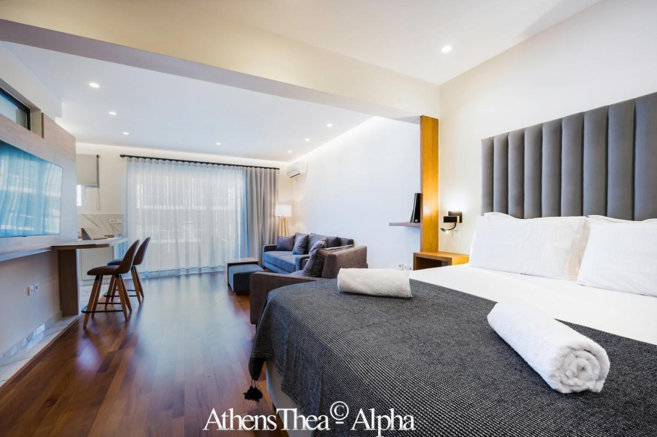 Athensthea Alpha Luxury Penthouse Apt In Omonia Buitenkant foto